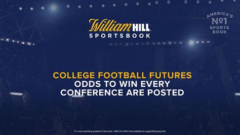 william hill sportsbook college football odds|College Football Futures: Odds to Win Every .